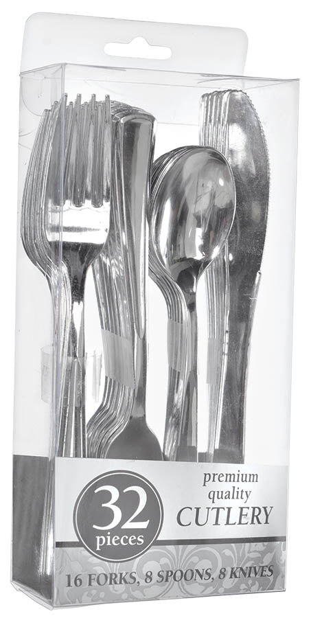 SILVER CUTLERY 32 PIECE