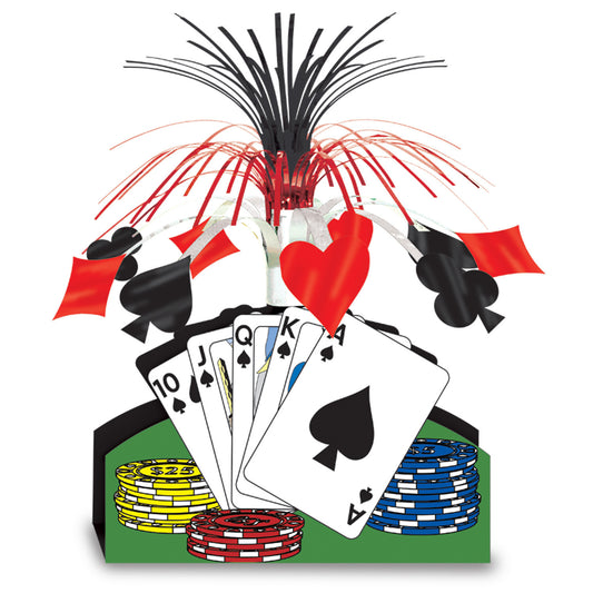 Playing Cards Centerpiece