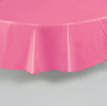 Hot Pink 84" Round Tablecover