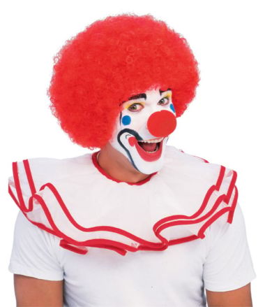 POPULAR RED CLOWN WIG - ADULT