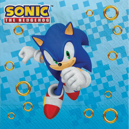 SONIC PARTY LUNCHEON NAPKINS