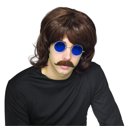 WIG - 70's SHAG BROWN                 ADULT