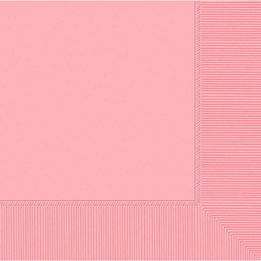 DINNER NAPKINS - NEW PINK       20 COUNT