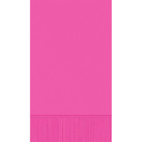 GUEST TOWEL - BRIGHT PINK