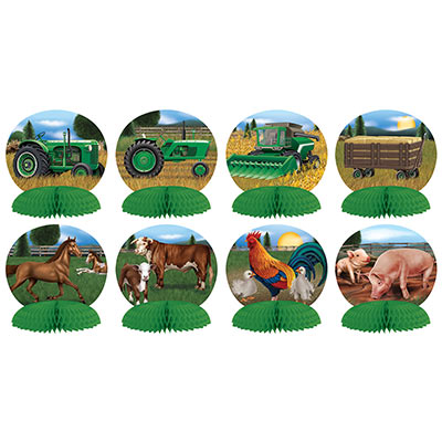 Mini Farm Centerpieces