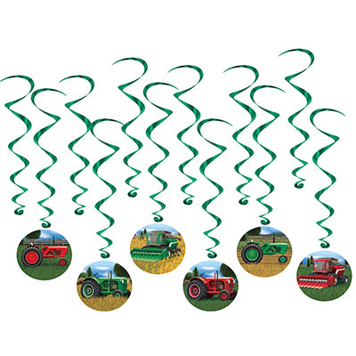 Hanging Tractor Whirls
