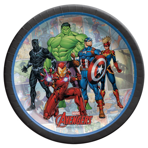 Marvel Avengers Powers Unite™ 7" Round Plates