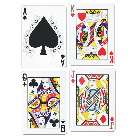 PLAYING CARD CUTOUTS