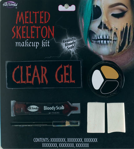 Melted Skeleton Makeup Kit