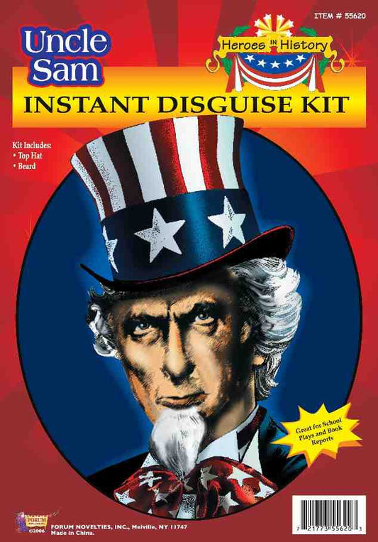 HAT & BEARD - UNCLE SAM