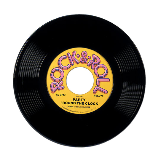 Plastic 19" Record Decoration