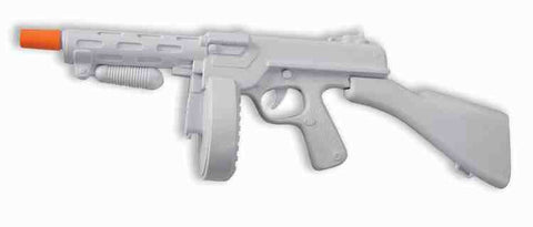 White Gangster Toy Machine Gun