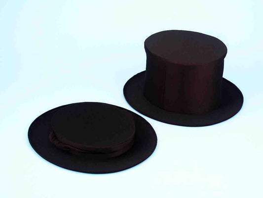 HAT - COLLAPSABLE ADULT BLACK   1PC