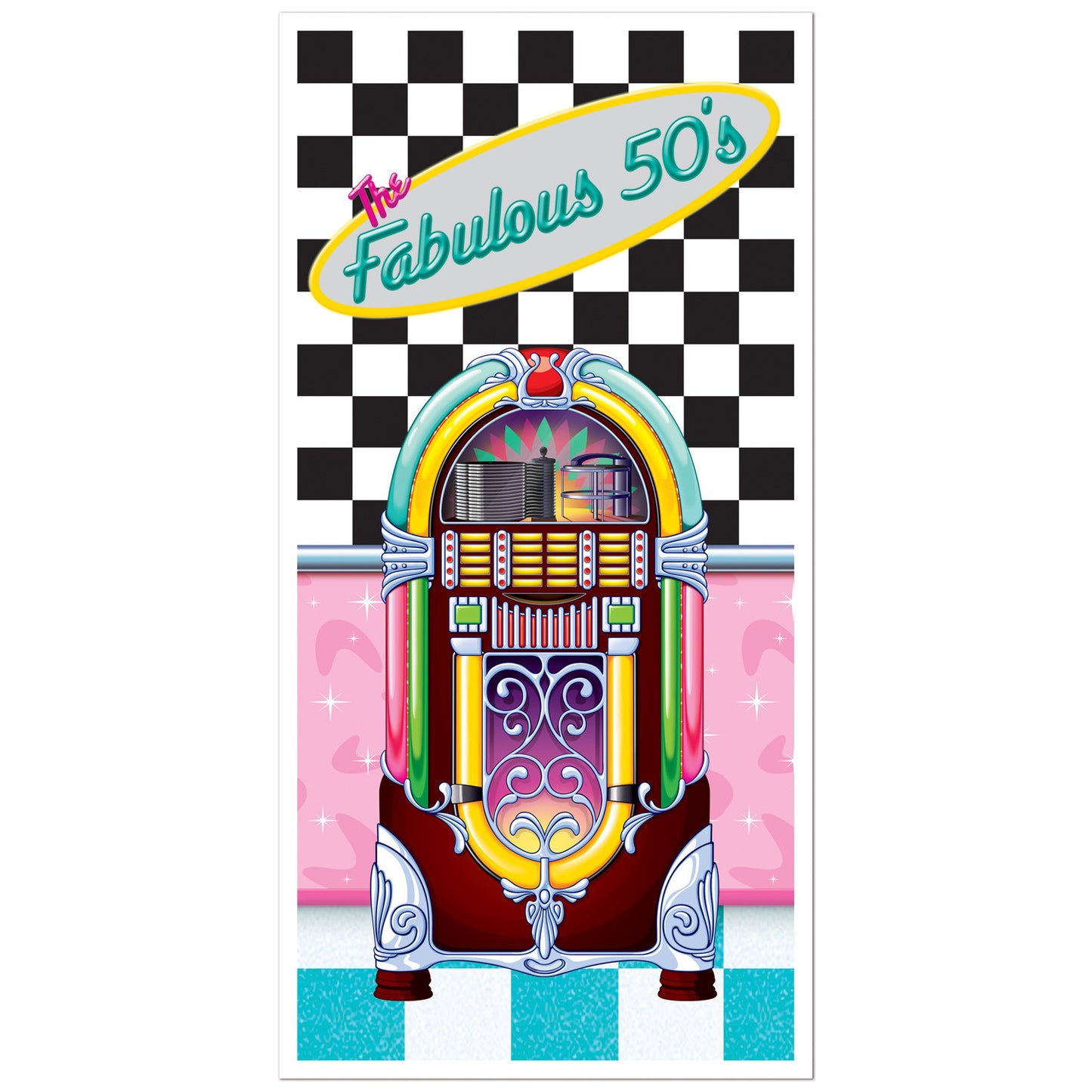 FABULOUS 50'S DOOR COVER