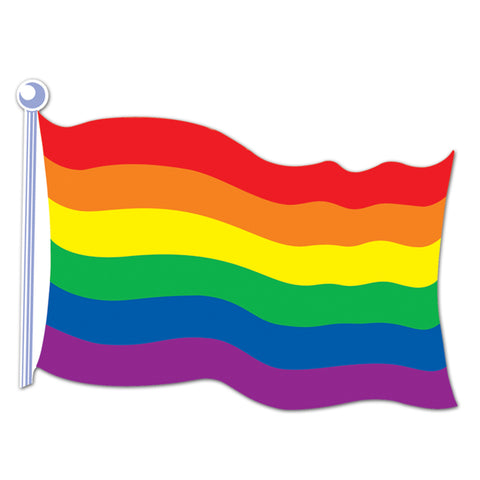 CUTOUT - RAINBOW FLAG