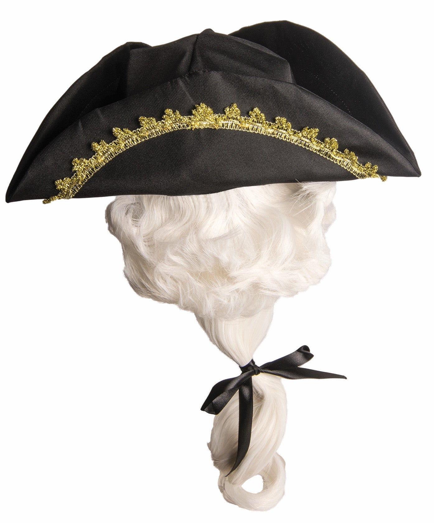 Colonial Tricorn Hat w/Wig - Child Size