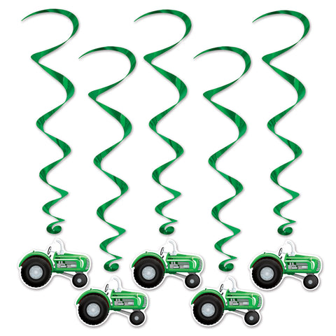 TRACTOR WHIRLS HANGING  40"     5 CT/PKG