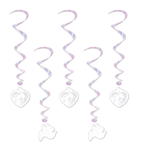 WHIRLS - WEDDING  HANGING                  5 CT/PK