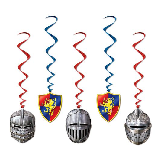MEDIEVAL WHIRLS 40" LONG   5PCS/PKG