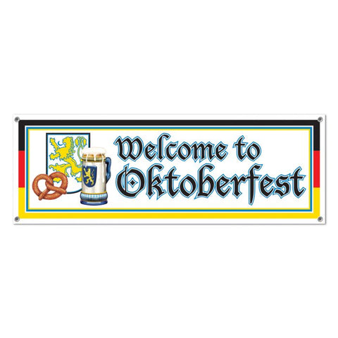 WELCOME TO OKTOBERFEST BANNER