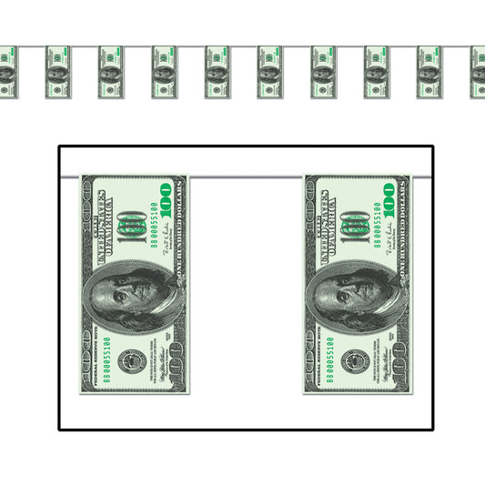 BANNER - $100 BILL PENNANT