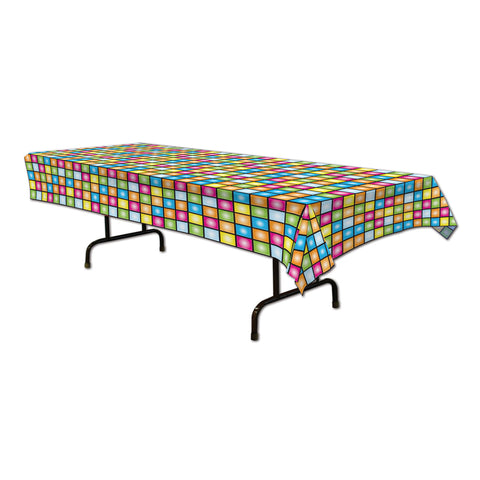 DISCO PLASTIC TABLECOVER