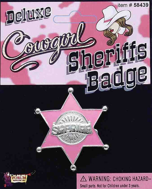 SHERIFF COWGIRL BADGE