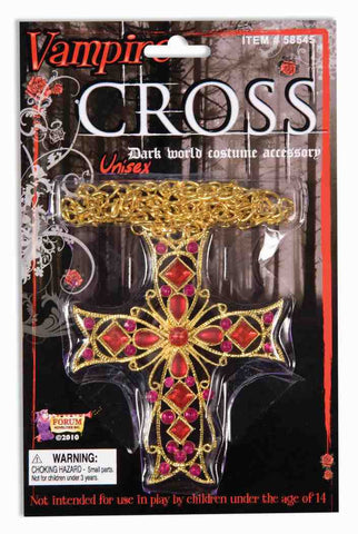 NECKLACE - GOTHIC CROSS
