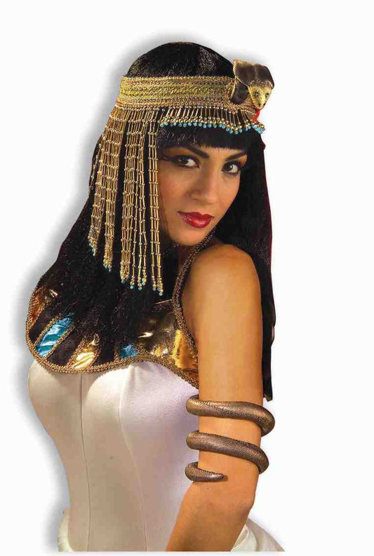 BEADED ASP SNAKE HEADBAND