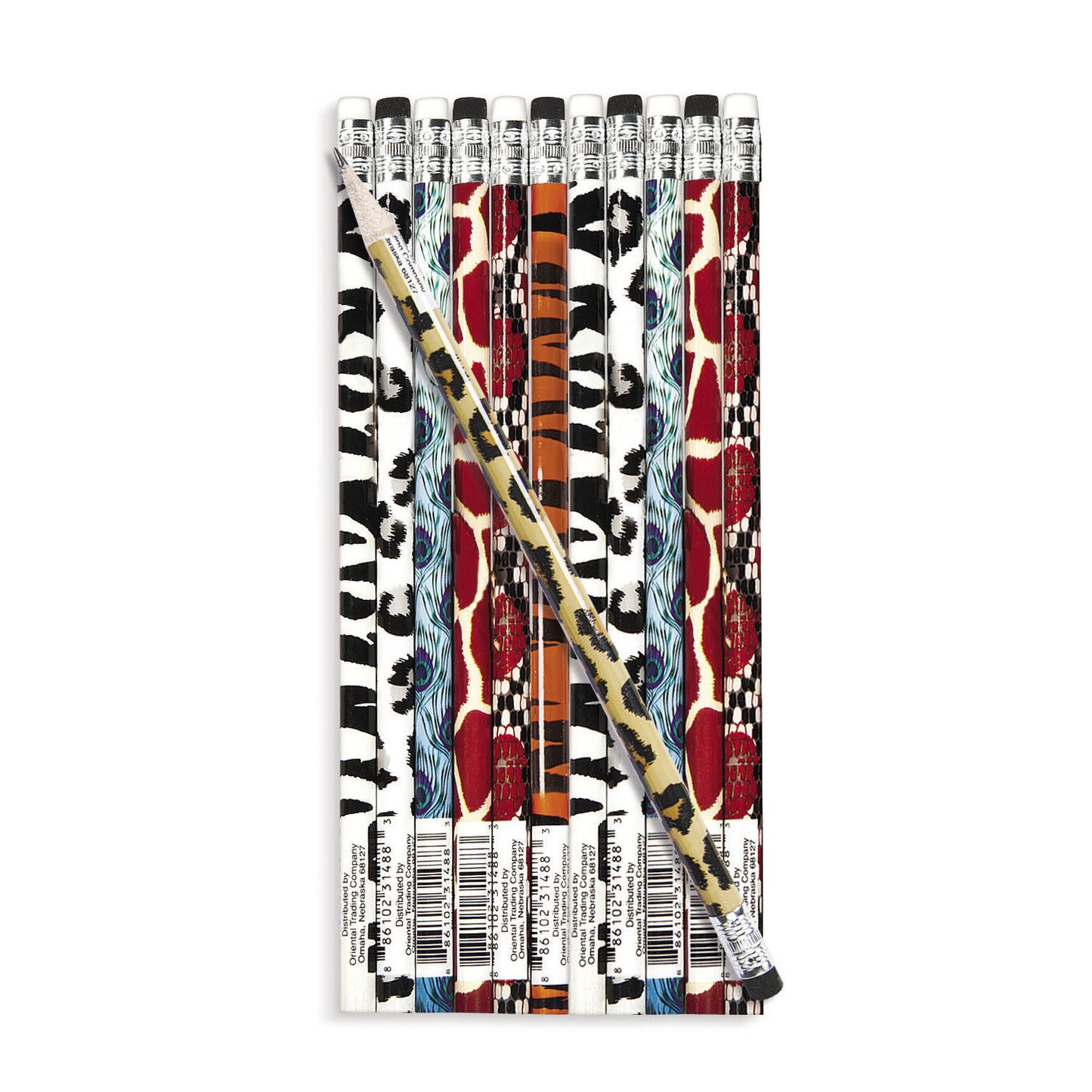 ANIMAL PRINT PENCILS