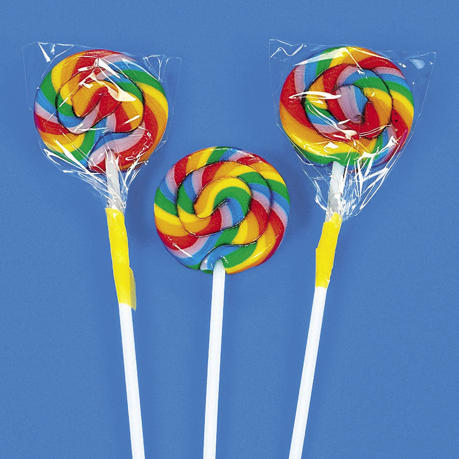 MINI SWIRL POP SUCKERS 38PCS/UNIT NO RETURN