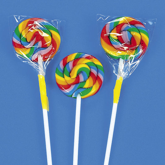 MINI SWIRL POP SUCKERS 38PCS/UNIT NO RETURN