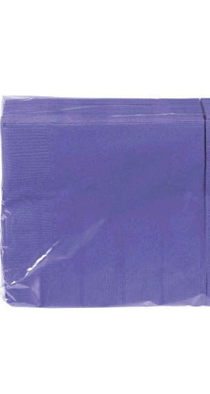 NAPKIN - NEW PURPLE 100 CT/PKG       BEVERAGE