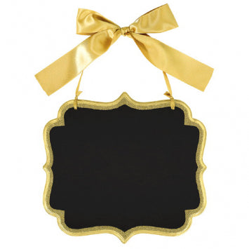 LARGE MARQUEE GOLD GLITTER CHALKBOARD SIGN
