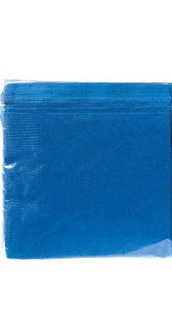 NAPKIN - BRIGHT ROYAL BLUE 100 CT/PKG  LUNCHEON