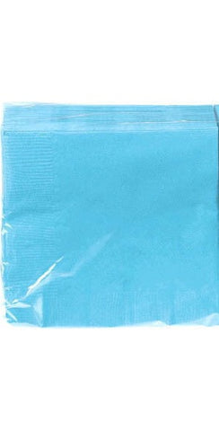 NAPKIN - CARIBBEAN BLUE 100 CT/PKG       LUNCHEON