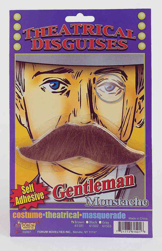 Gentlemen Brown Mustache
