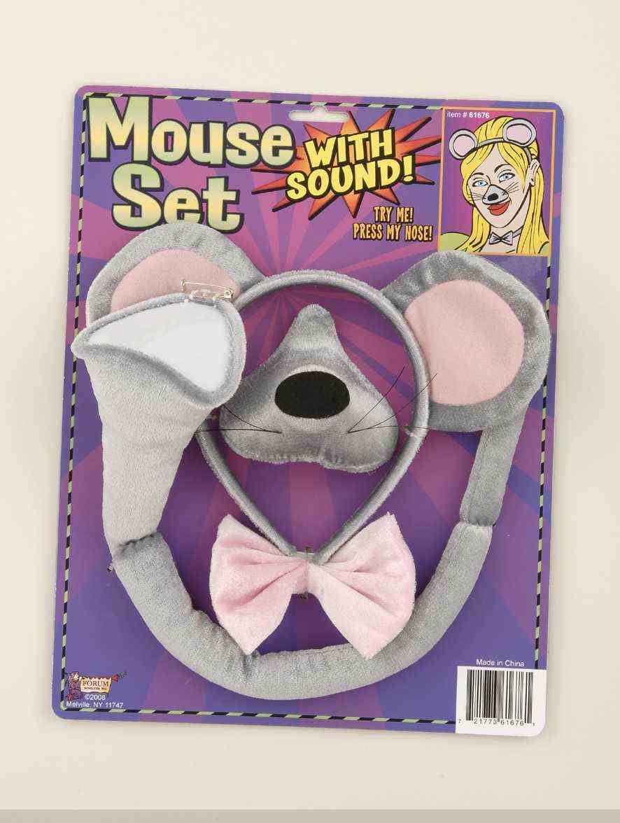Mouse Set w/Sound - 4pcs.