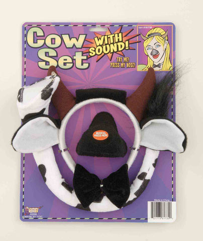 COW SET W/ SOUND 4PCS/SET