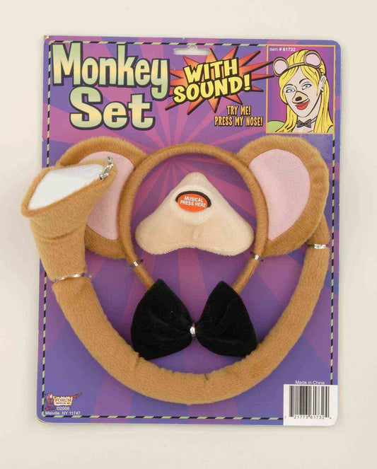 Monkey Set w/Sound - 4pcs.