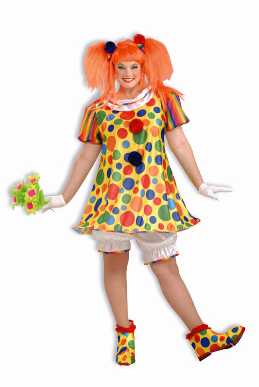 Giggles the Clown Costume - Plus Size