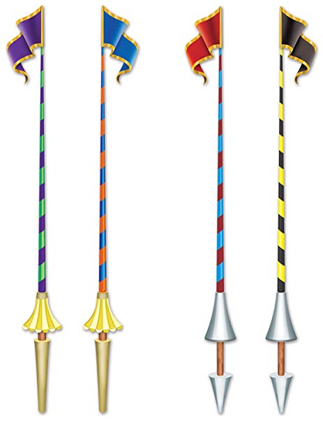 JOUSTING POLES CUTOUTS
