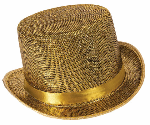 GOLD LAME' TOP HAT