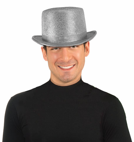 SILVER MESH TOPHAT