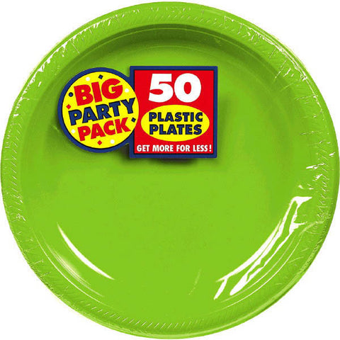 PLASTIC PLATES   KIWI 7"   50PCS/PKG