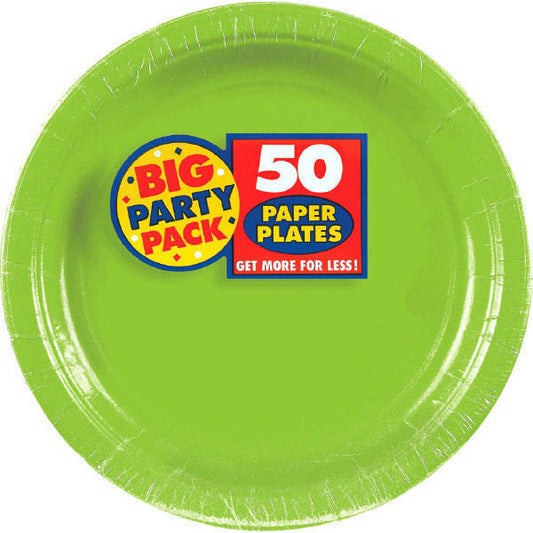 PAPER PLATE KIWI 6.75" 50CNT