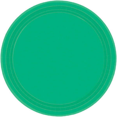 PAPER PLATE GREEN  6.75"    20CNT