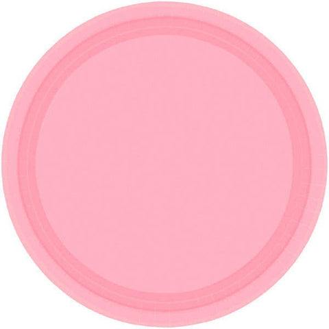 PAPER PLATE  NEW PINK  6.75"   20CNT