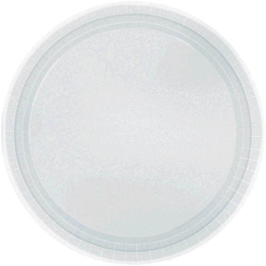 PAPER PLATE SILVER 6.75"   20CNT