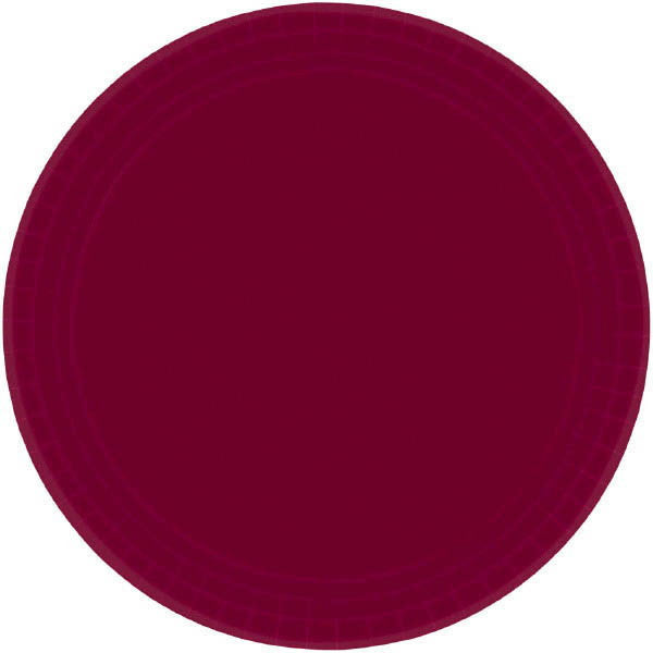 PAPER PLATE BERRY 6.75"  20CNT